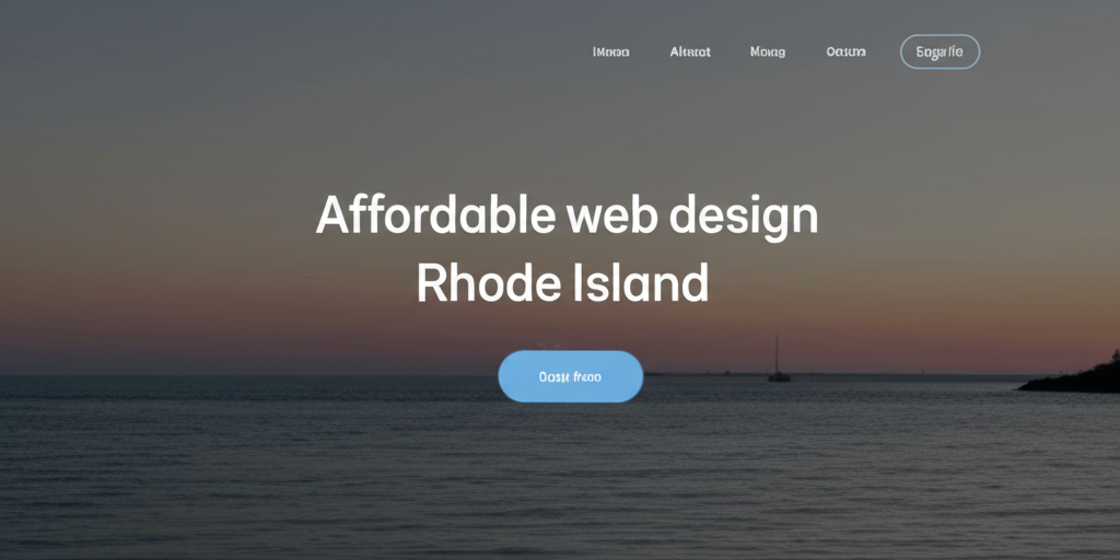 Affordable Web Design in RI: Quality Solutions on a Budget